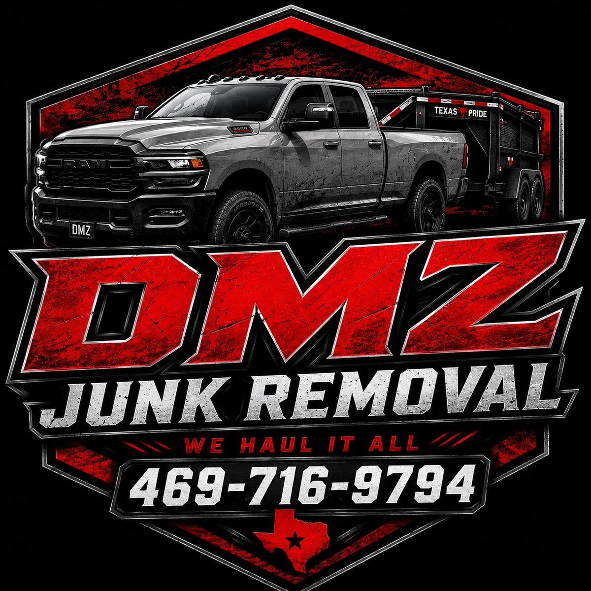 DMZ Junk Removal logo